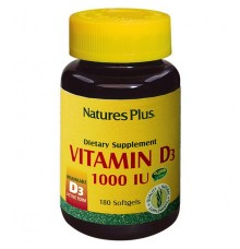 Nature's Plus Vitamin D3 1000 I.U. 180sgels